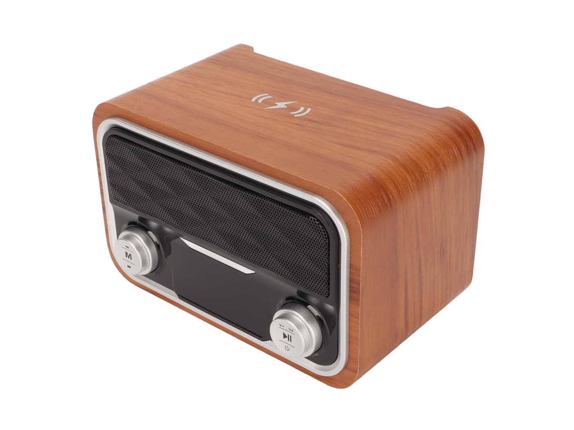 Caixa de Som Bluetooth EOOCOO, reprodução de música, carregamento sem fio