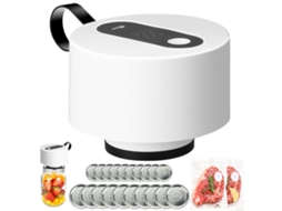 Mason Jar Vacuum Sealer, 8x Conservação, 20 Tampas ZSANFS