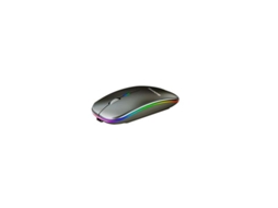 Rato Wireless para Computador Sem Fio 2.4Ghz Usb 1400-1600Dpi Luz Led 500 Mah MODORWY Mo2101 Preto