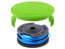 Carretel de linha com tampa para cortador de grama Greenworks 2101602 2101602a (código 2900719).