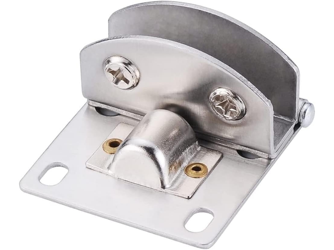Grampos De Dobradiça Aço Inoxidável Para Porta Vidro 5a 9mm, Para Adega E Pão
