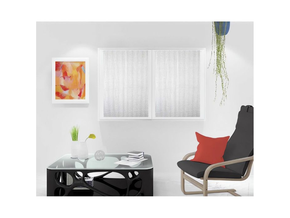 Soleil D'ocre Par De Pára-brisas Maélis - 60x90 Cm - Branco E Cinza
