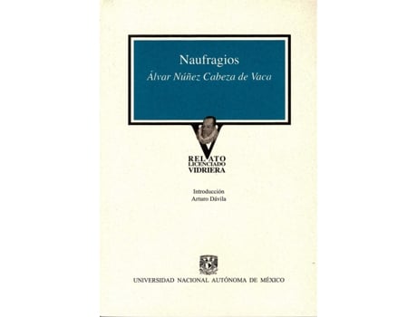 Livro Naufragios de Alvar Nuñez (Espanhol)