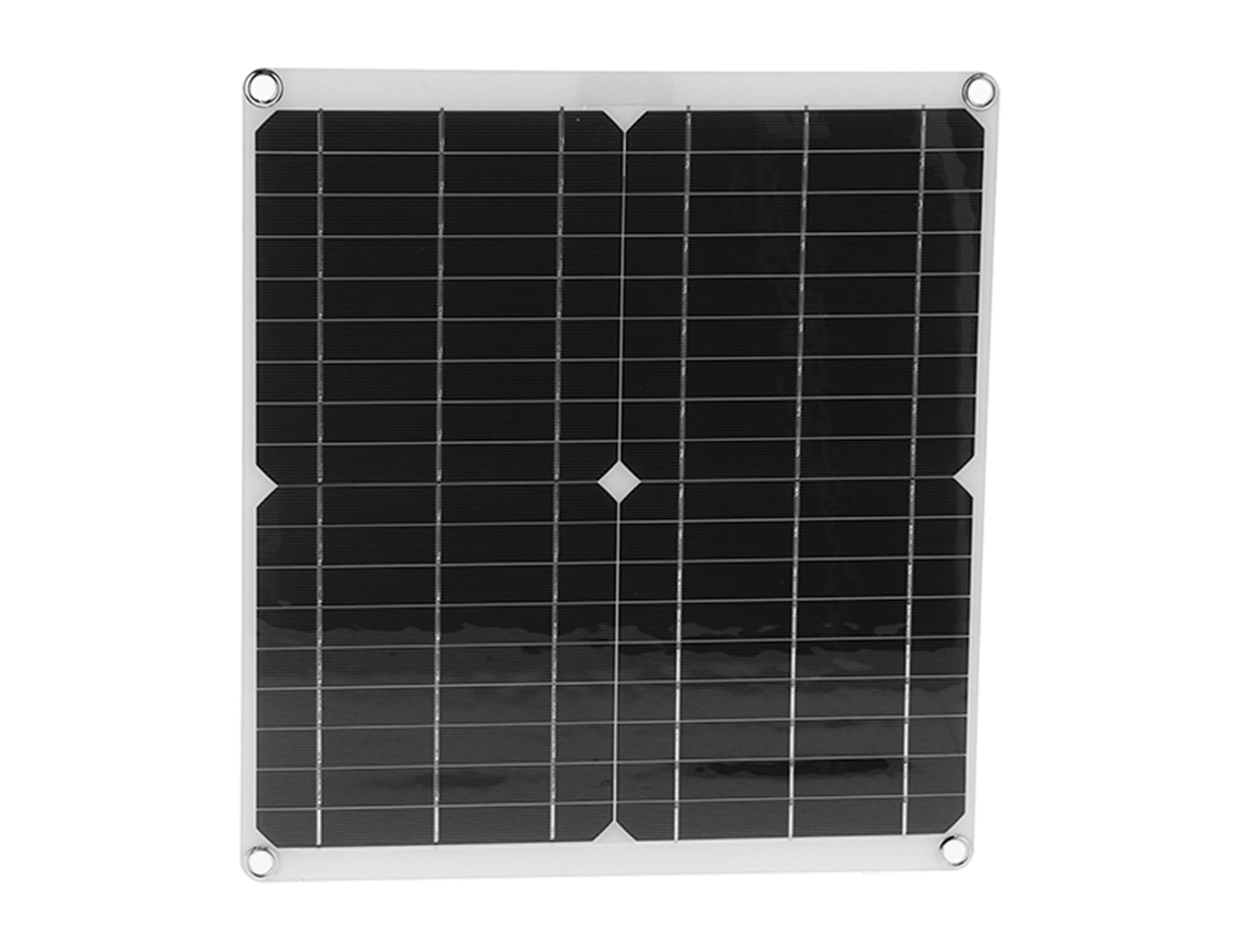 Cargador De Batería Solar Para Coche Impermeable Panel Controlador Con Encendedor De Cigarrillos Sc1820 Dc18v 20w