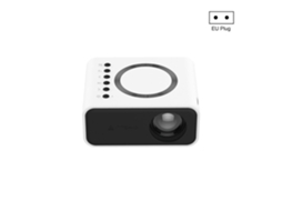Miniprojetor portátil Yuysan YT300 para casa, suporta projeção de tela sem celular, branco (Outlet Grade A)