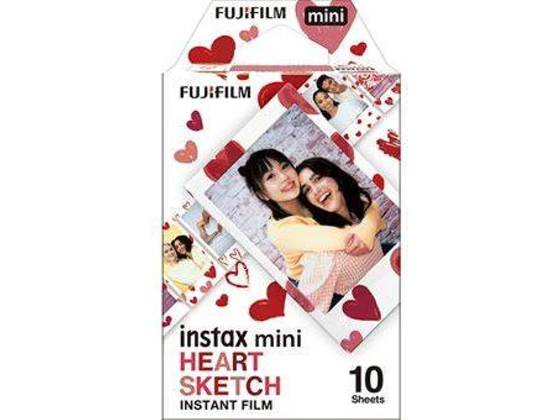 Recarga FUJIFILM Heart Sketch Instax Mini