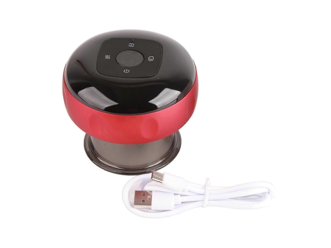 Aparelho de Ventosaterapia Elétrica Ferramenta Massagem Gua Sha com Aspirador Tipo C para Braços, Costas e Cintu Ra 26 27s GOKOCO (6 Níveis)