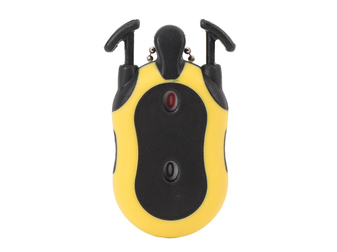Contador de Pontos de Golfe Amarelo, 2 Furos, Portátil, Forma de Abóbora para Competição | S/MARCA