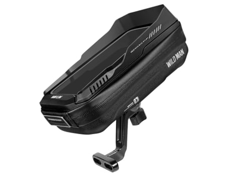 WILDMAN Bolsa Bicicleta À Prova D'Água 0 5L Janela Tátil Rotativa 360 Xt3X Preto