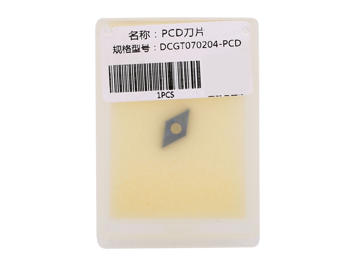 Hoja De Sierra De Diamante Pcd Dcgt070204 Insert Para Fresadora Cnc Herramienta De Torneado