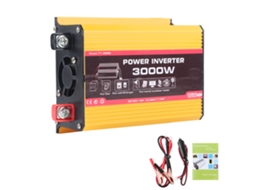 Inversor De Carro 3000w Com Duas Portas Usb, Conversor De Energia Para Carro, Transformador De Onda Senoidal Modificada(dc12v Ac110v)