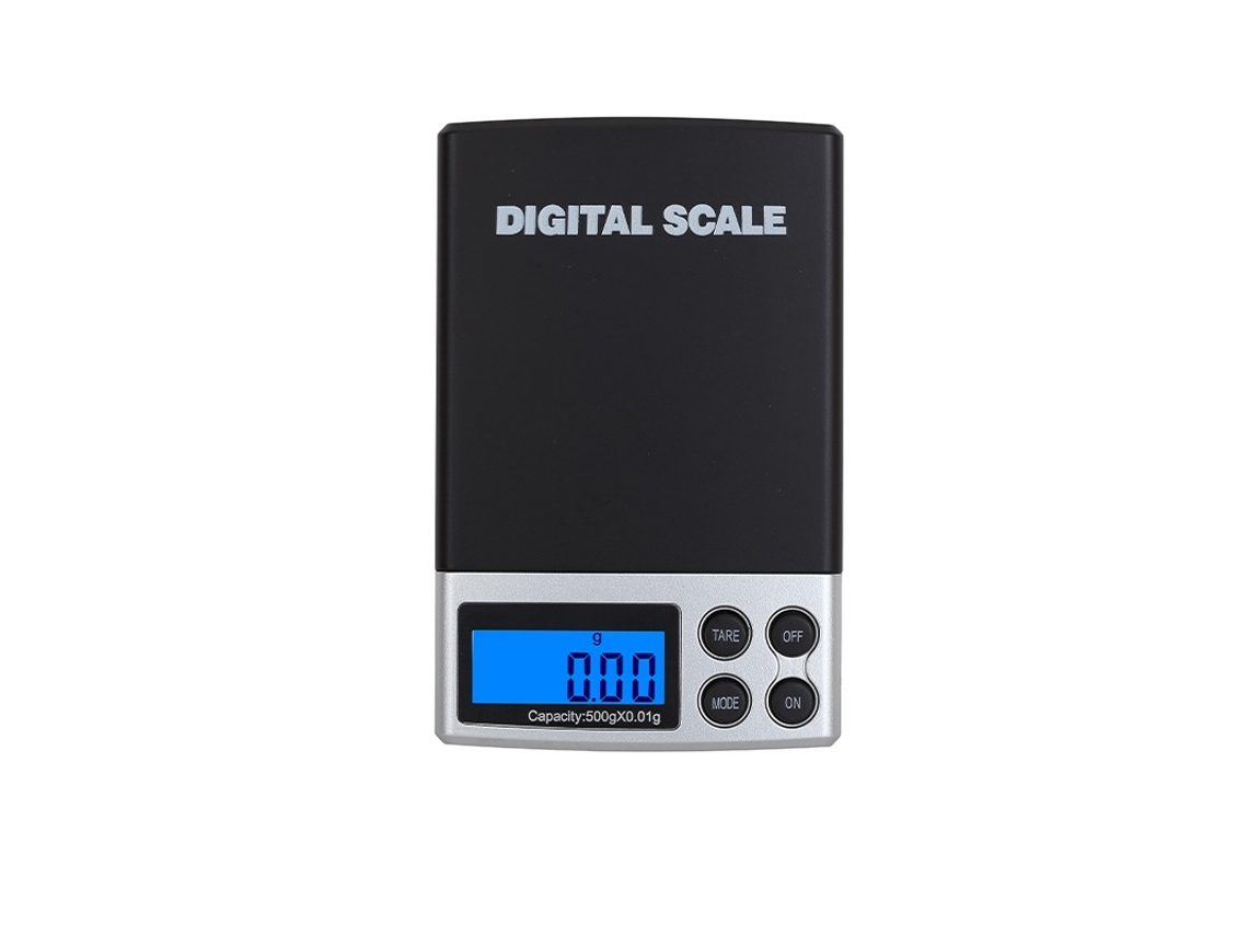 Balança portátil de 1kg/0,1g para joias, ervas e medicamentos