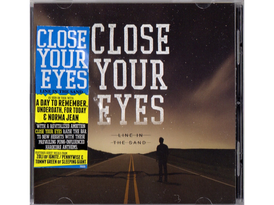 CD Close Your Eyes - Line In The Sand