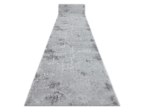 Passadeira Structural Mefe 8725 Dois Níveis de Lã Cinza Cinzento 90 cm
