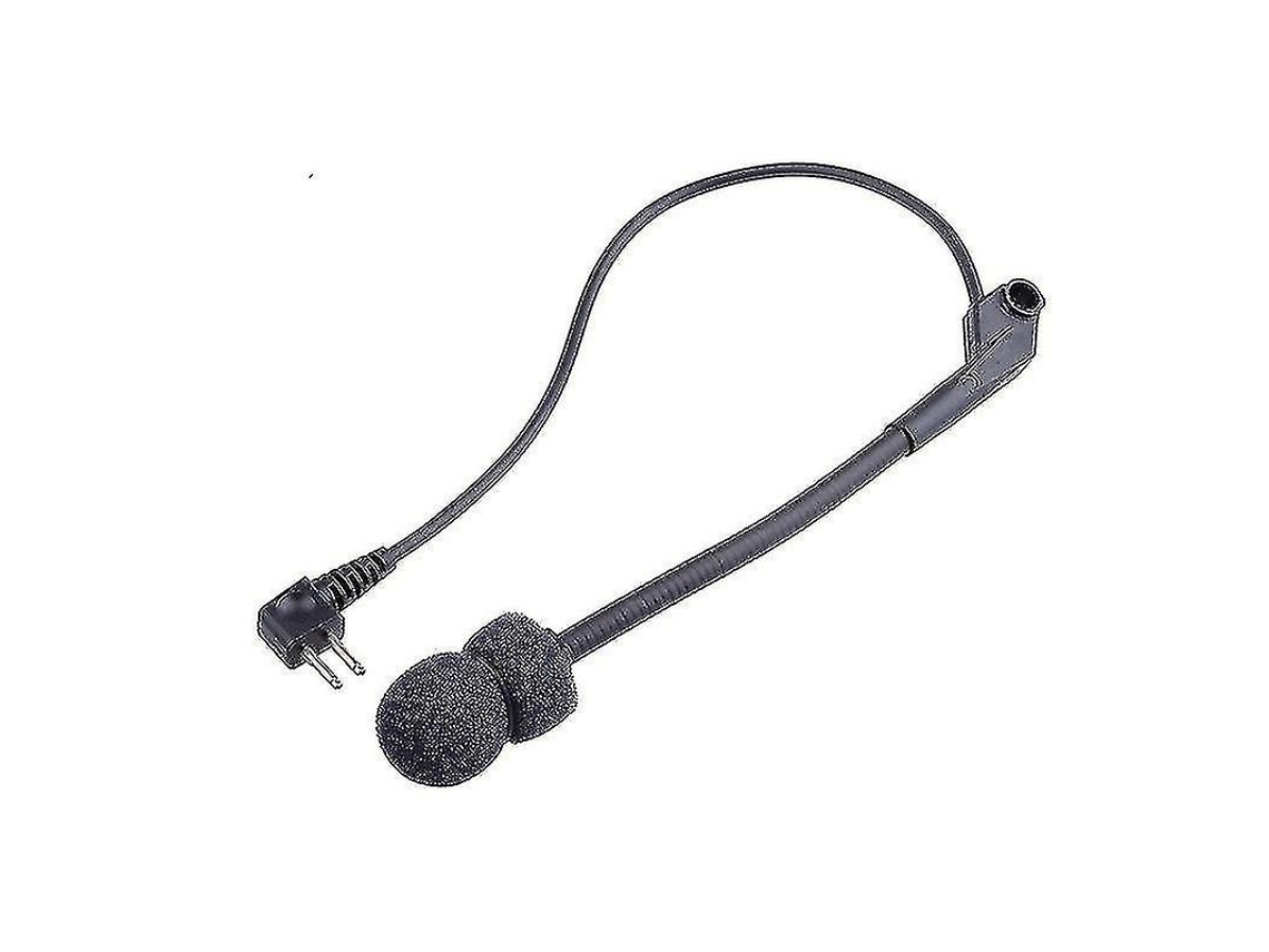 Microfone de Substituição com Haste, Compatível com Fones de Ouvido Peltor Comtac Ii/iii 2/3, com Conector de 2 Pinos AQUAFORGE