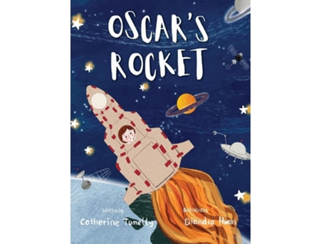 Livro Oscars Rocket de Catherine Tumelty (Inglês - Capa Dura)