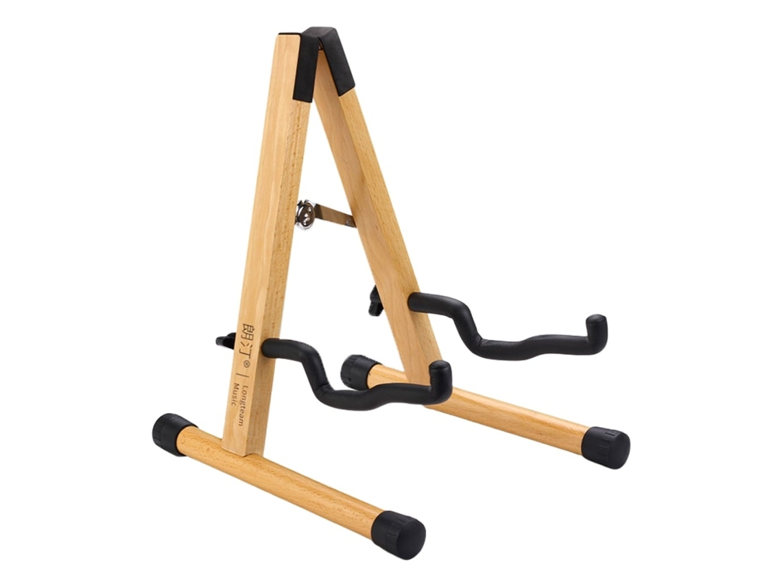 Lurelia Suporte Para Guitarra De Madeira Dobrável Portátil Ajustável Para Violão