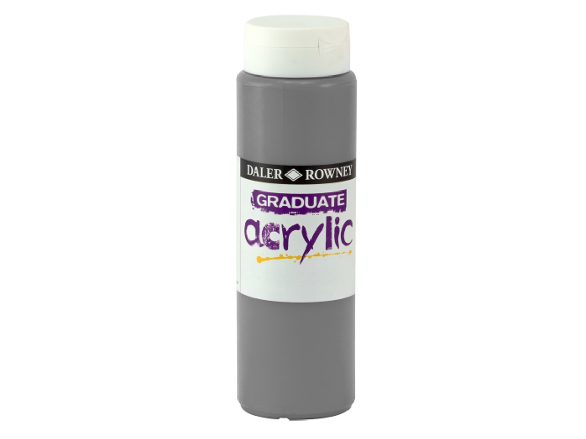 Pintura Acrílica Graduate Daler Rowny 500 Ml (084 Cinzento Neutro)