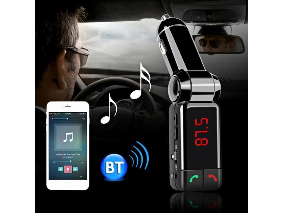 Transmissor Fm Bluetooth Veicular, Usb, Mp3