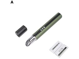 Caneta Massageadora Para Hoses, Aparelho de Beleza com Vibração para Remover Rugas ao Redor dos Olhos.