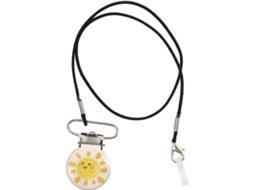 Porta Crachá Com Cordão Pescoço Anneome, Feito De Material Durável Com Mosquetão De Metal E Elástico Uso