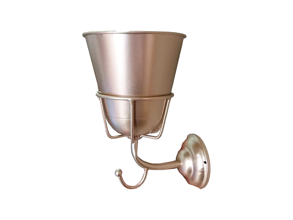 Vaso de parede Opal para plantas com suporte integrado e design criativo LAXISCREED