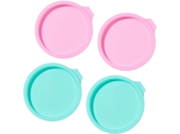 Formas Redondas De Silicone Com 4 Formatos De Arco-íris