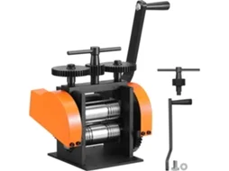 Moinho de Laminação VEVOR Máquina de Laminação de Joias de 1 77/45 Mm Relação de Engrenagem de 1: 2 4 Laminação Multifuncional 3 em 1