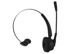 Aetheria fone de Ouvido Bluetooth para Centro de Chamadas com Cancelamento de Ruído 12 Horas