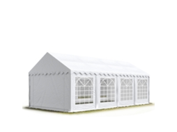 Tenda para Festas 5x8 M, PVC 700, Branco Toolport