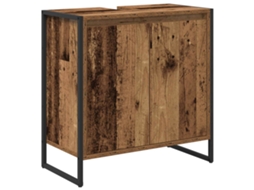 Banheiro Armário com Porta Madeira Antiga 60x30x60 cm MAISON EXCLUSIVE