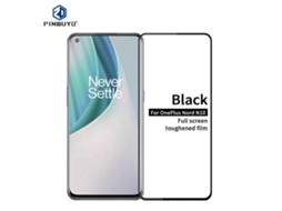 Película De Vidro Temperado Pinwuyo 9h 2.5d Para Tela Inteira Do Oneplus Nord N10