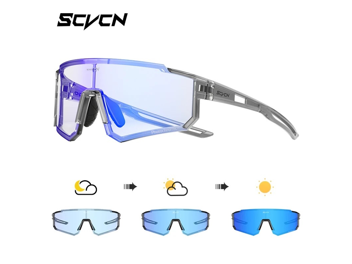 Óculos Unissex MDUG para Ciclismo, Caminhadas, UV400 (estilo C3)