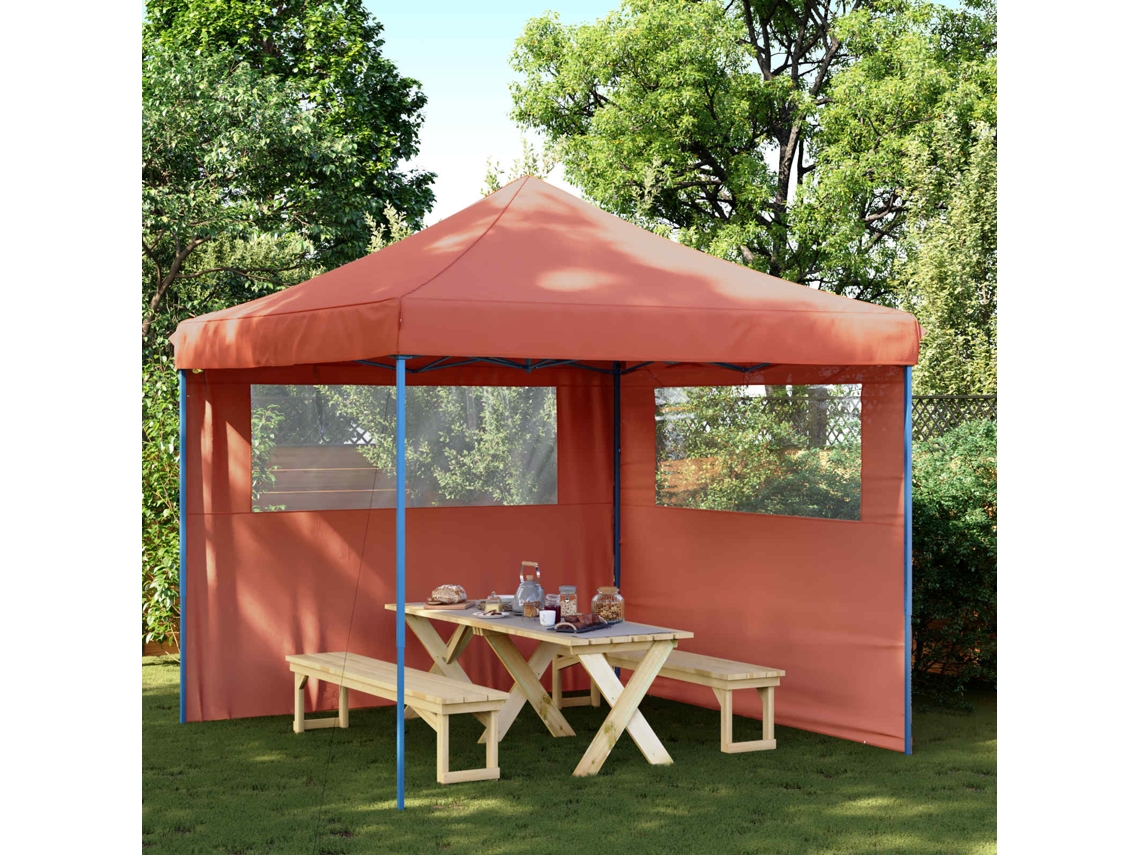 Vidaxl Tenda De Festa 292 X 292 X 315 Cm Terracota Tecido Oxford