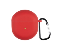 Capa Protetora Halinuia Silicone Com Gancho Modelo Ob Universal (compatível Oneplus Buds Tws, Proteção Portátil)