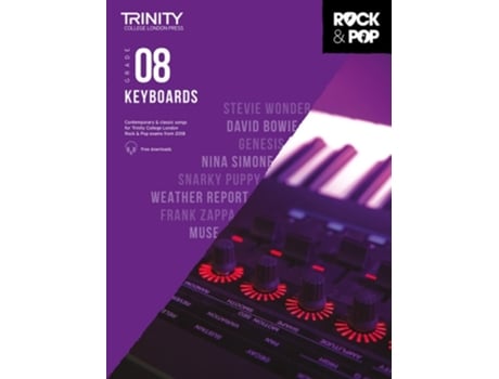 Livro Trinity College London Rock amp Pop 2018 Keyboards Grade 8 de Hal Leonard Publishing Corporation (Inglês)