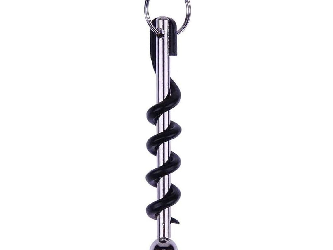 Abridor Rolhas Multifuncional Para Uso Externo, Mini Saca-rolhas Edc Vinho Tinto Klb-aquaforge