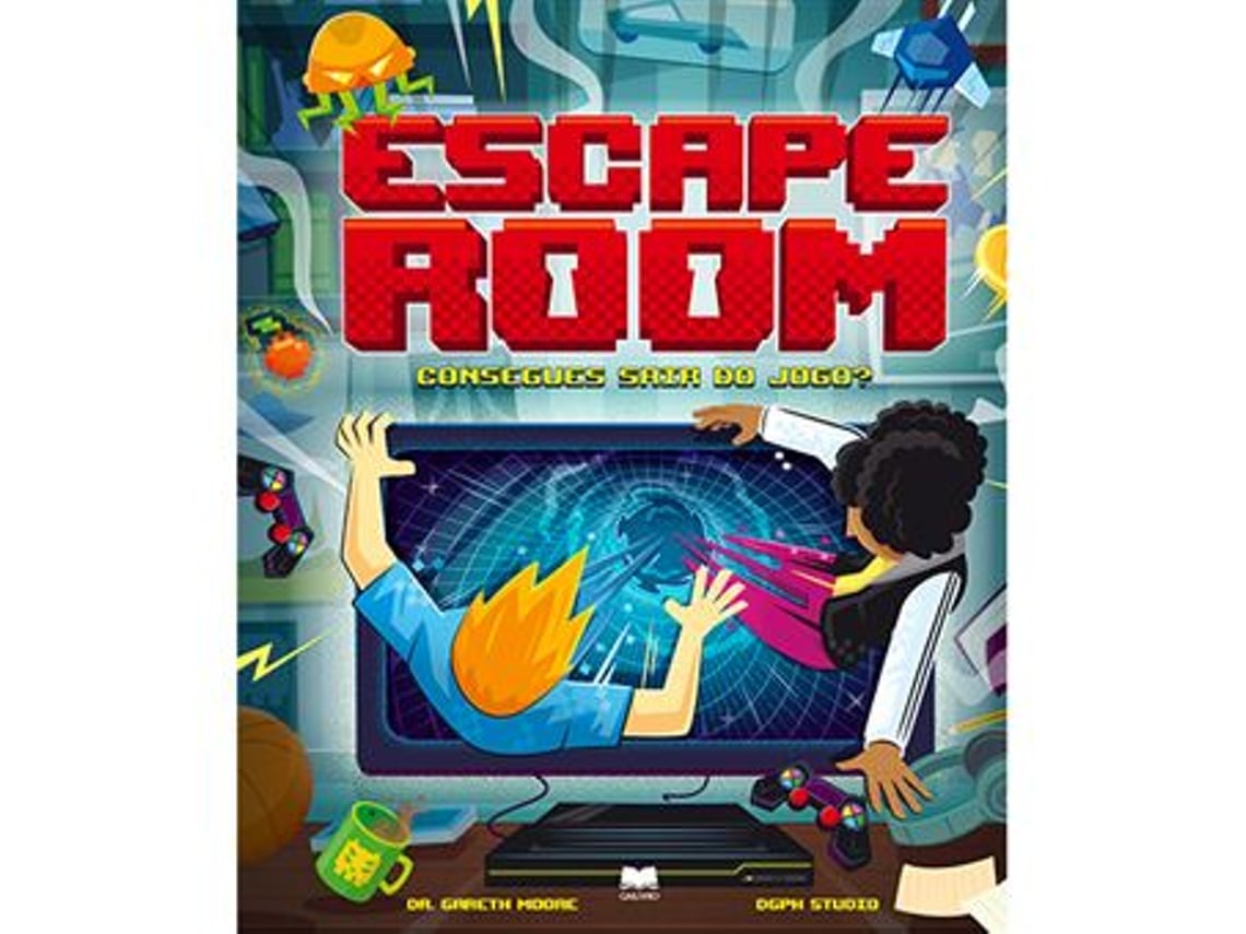Livro Escape Room - Consegues Sair do Jogo ? de Gareth Moore (Português)