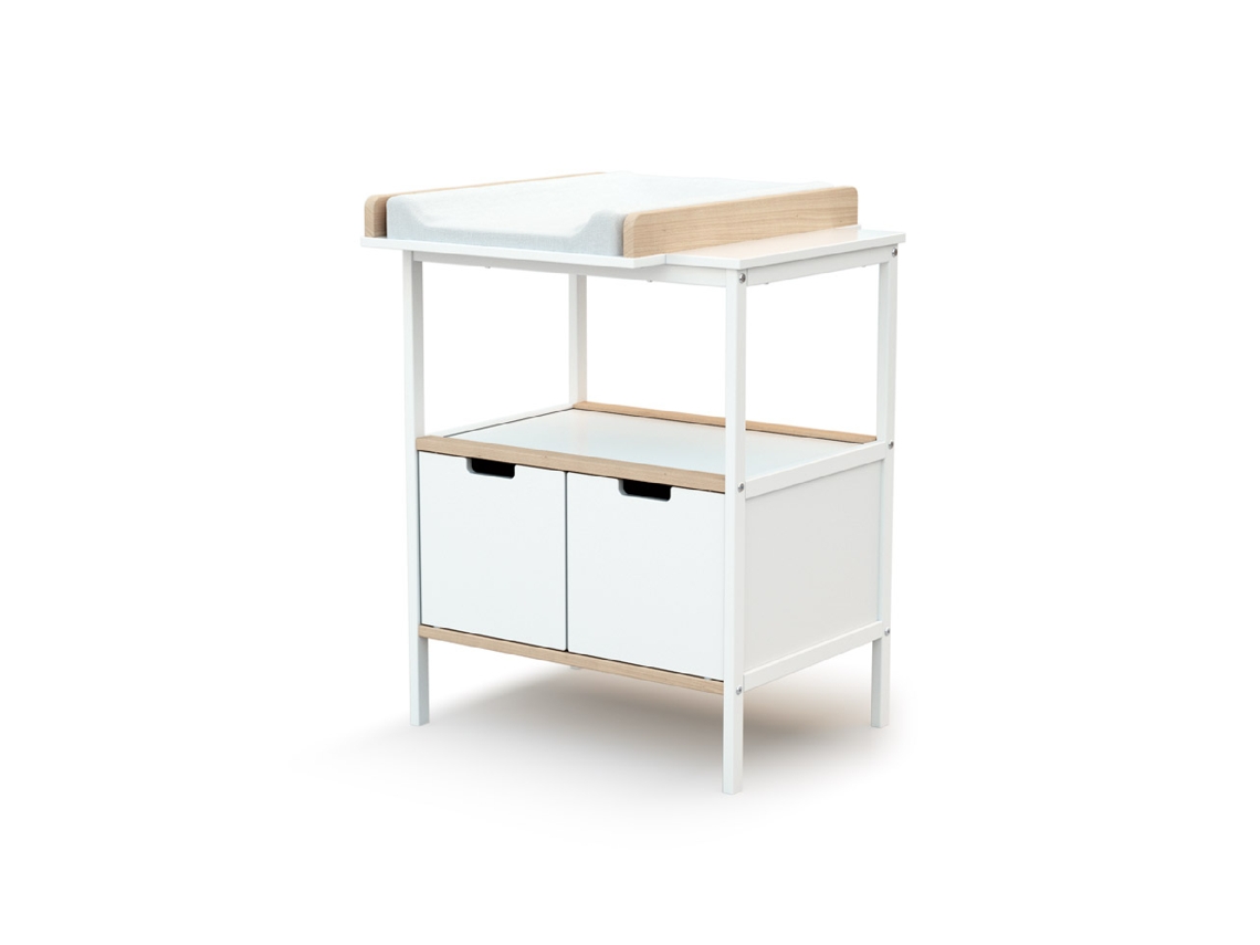 Muda de roupa com 2 portas ESSENTIEL de madeira