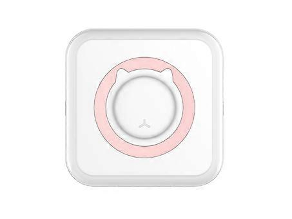 Mini Impressora Fotográfica De Bolso Portátil Sem Fio Bt Telefone Pc Etiqueta Térmica Escrita Slowmoose
