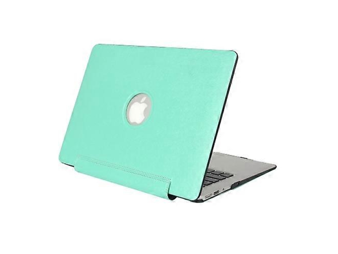 Capa Protetora De Poliuretano Com Textura De Seda Para Macbook Pro 15,4 Polegadas Apple Laptop United Aquaforge (verde)