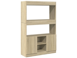 Highboard, Highboards Vidaxl Marrom Madeira Processada (n/a)