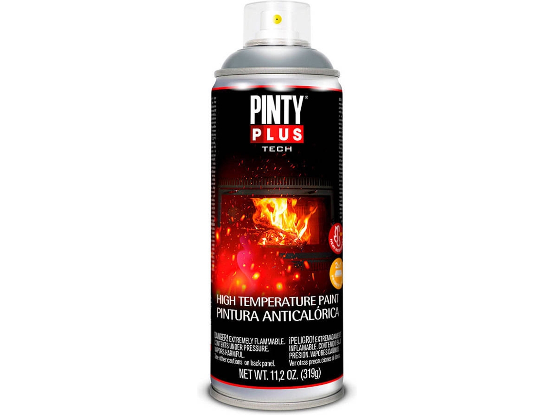 Spray PINTY PLUSAlta Temperatura Alumínio 400Ml