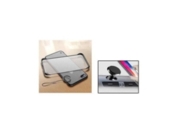 Kit Suporte Magnético Carro e Capa Naked Bumper Iphone 6 Plus