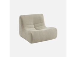 Módulo De Sofá Modular Em Tecido Bouclé , Bege