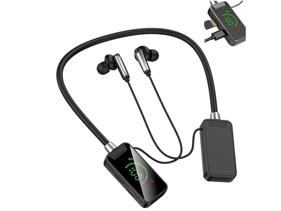 Fones De Ouvido Bluetooth Com Tela E Transmissão Ao Vivo Preto Ly Ebike