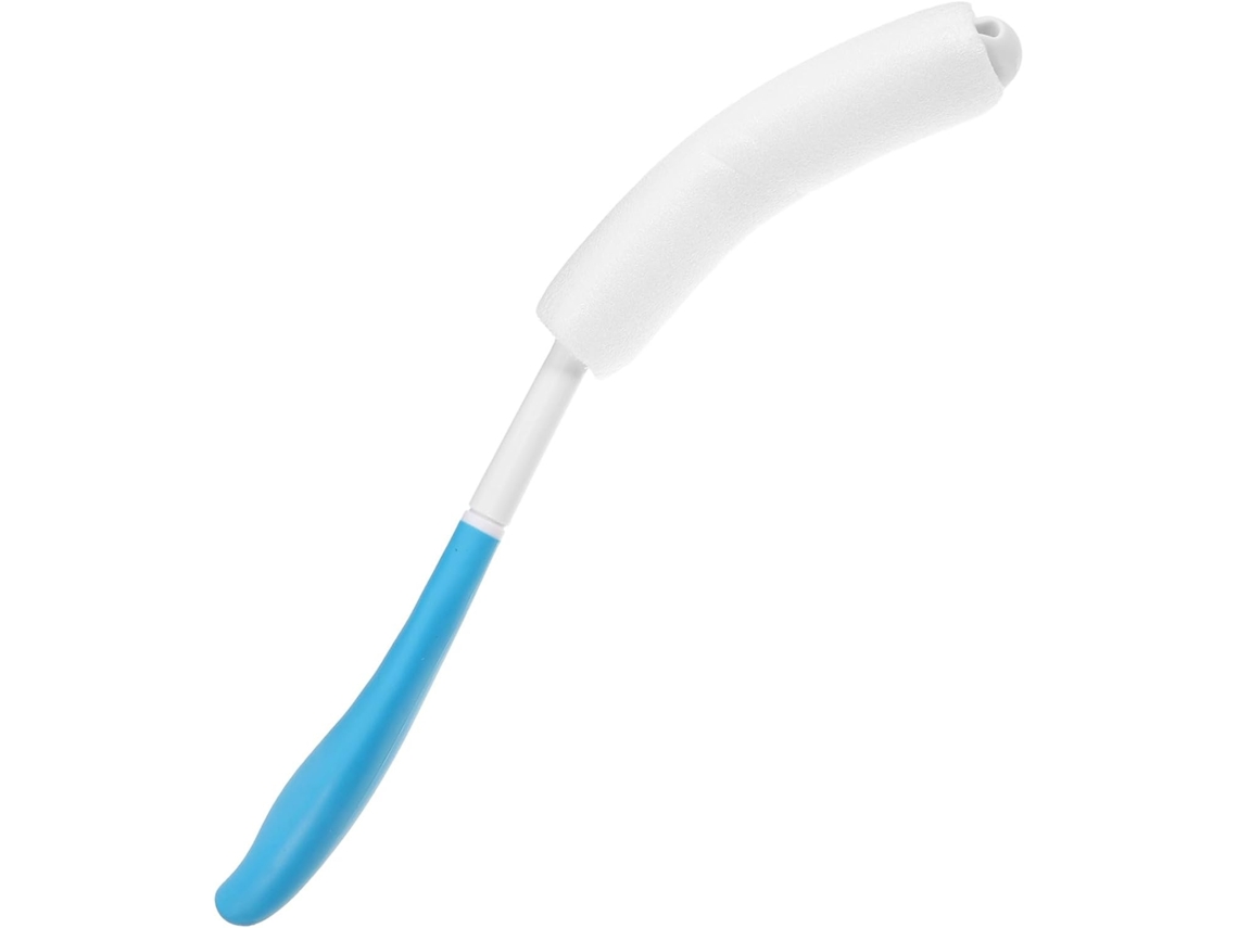 Lurelia Escova Esponja De Banho Para Costas E Corpo, Esponja Suave, Cabo Longo E Pega Ergonómica, Banho Relaxante