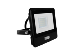 Tac Led Projetor 20w Samsung Chip Sensor de Movimento Cabo Preto 1m Vt 128s 1 4000k 1510lm 5 Anos de Garantia