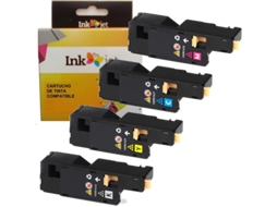 Pack 4 Toners Compatíveis Phaser 6000 Phaser 6010 Workcentre 6015 Xerox 106R01630 106R01627 106R01628 106R01629