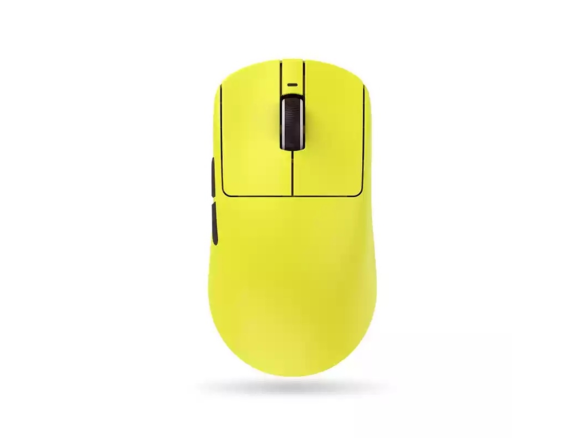 Rato Yizhood R1 Pro Max Presente Para Laptop Esports Jogo Leve Sem Fio Longa Resistência Amarelo